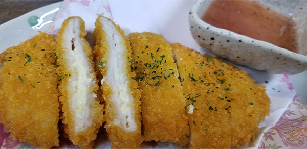 ササミのチーズフライ